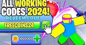 *NEW* ALL WORKING CODES FOR BLADE BALL IN 2024 APRIL! ROBLOX BLADE BALL CODES
