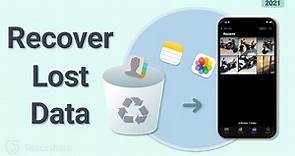 How to Recover Lost iPhone Data without Backup 2021