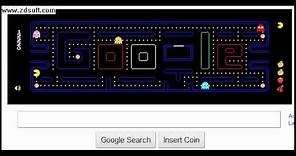 Google Pacman - Walkthrough Level 1, 2, 3