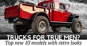 10 Pickup Trucks and Best Restomod Vehicles with Looks Worthy of their Capabilities