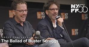 'The Ballad of Buster Scruggs' Press Conference | Joel & Ethan Coen and Cast | NYFF56