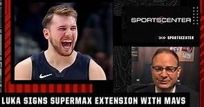 Woj: Luka Doncic signs a 5-year/$207M supermax contract extension with the Mavs | SportsCenter