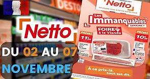 catalogue NETTO du 2 au 7 novembre 2022 💛 Arrivage - FRANCE