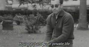 Jean-Luc Godard interview 1960