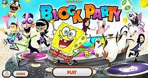 Nickelodeon Block Party (Walkthrough, Gameplay)