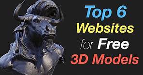 Top 6 Websites for Free 3D Models (Including Some Hidden Gems)