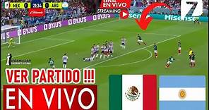 MEXICO VS ARGENTINA EN VIVO🔴SUB 23 vuelta FINAL - AMISTOSO EN VIO DONDE VER HORA FECHA