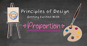Art Education - Principles of Design - Proportion - Back to the Basics - Art Lesson