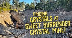Finding Crystals at Sweet Surrender Crystal Mine!!