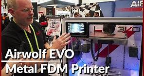 Airwolf EVO - Desktop Metal 3D Printer | CES 2018