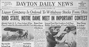 From the archives: How the Dayton Daily News covered previous Ohio State-Notre Dame games