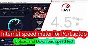 How to check internet speed in PC (Laptop/Desktop)
