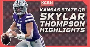 Kansas State QB Skylar Thompson Highlights | 2022 NFL Draft | KCSN Profiles