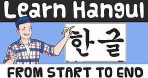 Learn Hangul in 90 Minutes - Start to Finish [Complete Series]