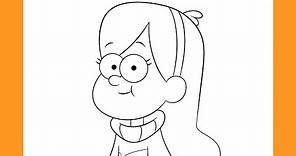 How to Draw MABEL PINES | Gravity Falls