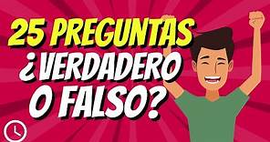 25 PREGUNTAS ¿VERDADERO O FALSO?' #8 | TEST BÍBLICO