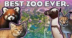 🐘 Is this the MOST Detailed Zoo in Planet Zoo? | Naturalis Zoo Tour