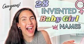 RARE + UNIQUE BABY GIRL NAMES 2020! | MY VIEWERS INVENTED GIRL NAMES!