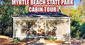 Myrtle Beach State Park Cabin 4 Tour & Review in South Carolina! New Updates!
