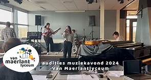 Audities muziekavond 2024 Van Maerlantlyceum