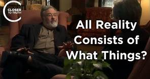 George Lakoff - All Reality Consists of What Things?