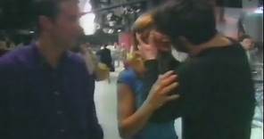 Matt LeBlanc kisses Jennifer Aniston 1998