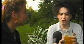 Robert Smith Interview 1986 in a Munich Beergarden by Babette Einstmann