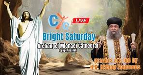 Bright Saturday Archangel Michael Cathedral. Egypt. Assiut prayers led by H.G. Bishop Youannes