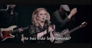 Adele - Rumor Has It (Live) (Subtitulada al español) HD.mp4