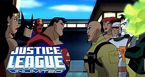 The Justice League and The Legion of Doom join forces against Darkseid | Justice League Unlimited
