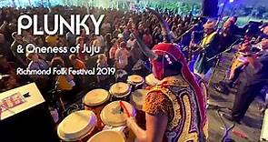 Plunky & Oneness of Juju Live Clips from the 2019 Richmond Folk Festival
