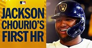 CHERISH IT, CHOURIO! Jackson Chourio hits FIRST MLB homer! 🤩