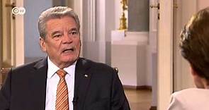 Entrevista al presidente de Alemania Joachim Gauck | Journal - La entrevista