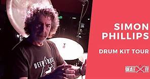 Simon Phillips presents his drum kit
