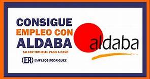 Consigue empleo con ALDABA. Como registrarse y completar el cv en aldaba paso a paso | Curso Taller
