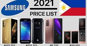 SAMSUNG PHONE PRICE LIST PHILIPPINES 2021