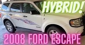 2008 Ford Escape Hybrid Review - Original Tesla
