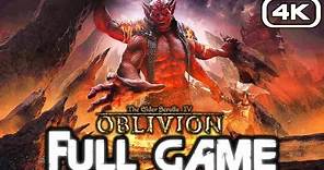 ELDER SCROLLS IV OBLIVION Gameplay Walkthrough FULL GAME (4K 60FPS) No Commentary