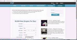 POF Login / Sign In - POF Online Dating Website | Dating on POF