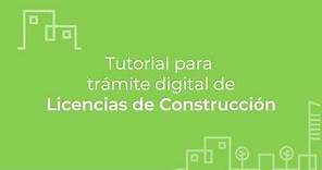 Tutorial del trámite digital para obtener la licencia de construcción en Guadalajara