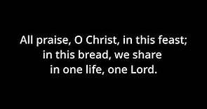 The Supper of the Lord - Rosania - Descant