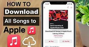 How to Download All Songs in Apple Music Library at Once? (in a Single Click)