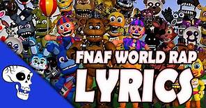 FNAF World Rap LYRIC VIDEO by JT Music - "Join the Party"