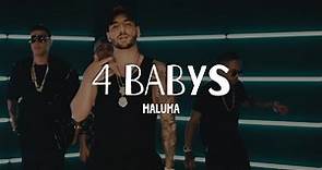 Maluma - Cuatro Babys (Letra)