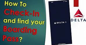 How to check-in on Delta Airlines?