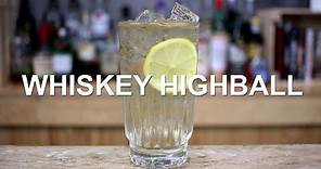 Japanese Whisky Highball Drink Recipe