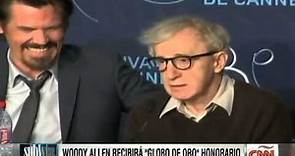 Woody Allen recibirá galardón en los Globos de Oro