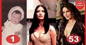 Catherine Zeta Jones Transformation ⭐ From 1 To 53 Years Old