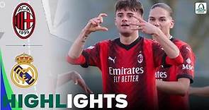 Milan vs Real Madrid | Highlights & Penalty Shootout | UEFA Youth League Quarter Final 13-03-2024