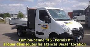 Berger Location - Camion-benne 3T5